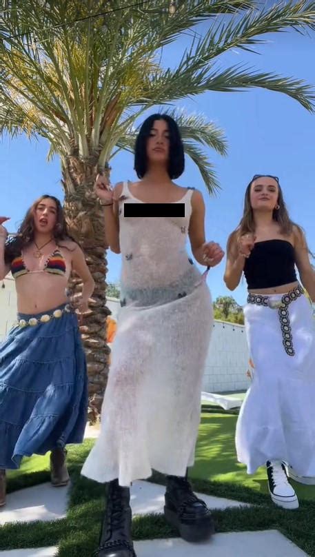 charlie damelio nips|Charli D’Amelio responds to Coachella 'nipple' dress controversy.